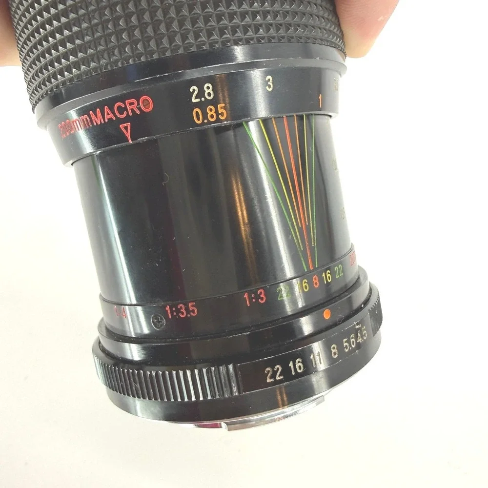 Gemini‎ 80-200mm Zoom Lens Unisex OS Black f/4.5 MC Macro Manual Focus Japan